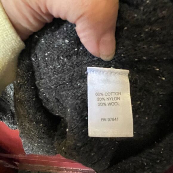 Pure Jill size L oversized lagenlook poncho sweater vest. - Picture 5 of 8